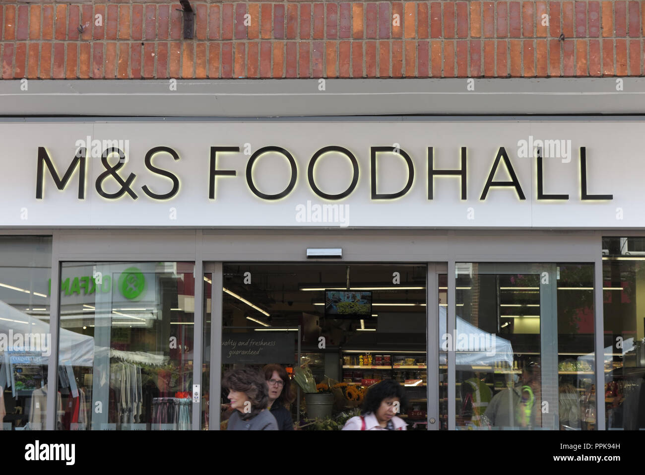 M&S Foodhall, Amersham, Buckinghamshire Stock Photo