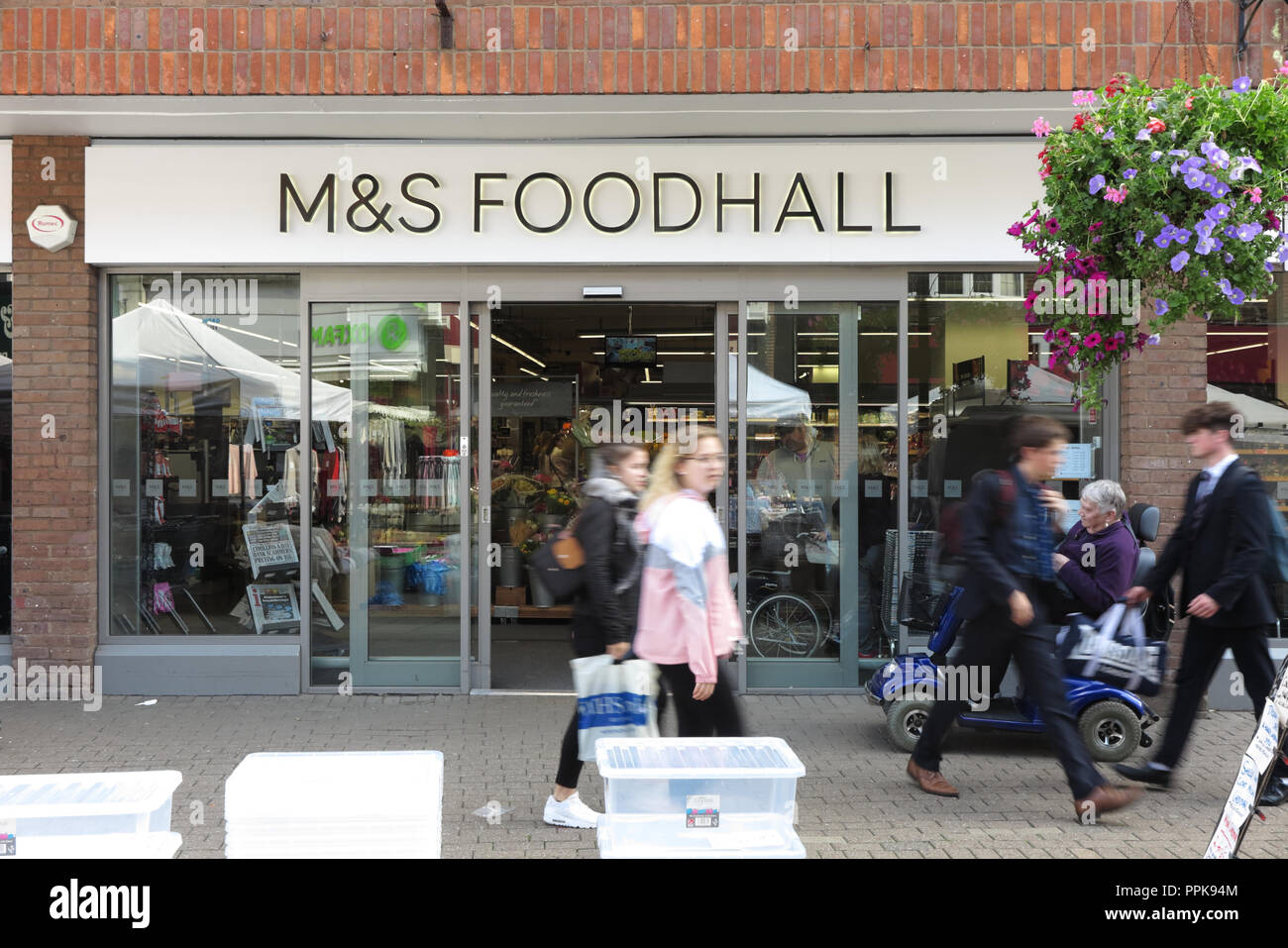 M S Foodhall Amersham Buckinghamshire Stock Photo Alamy