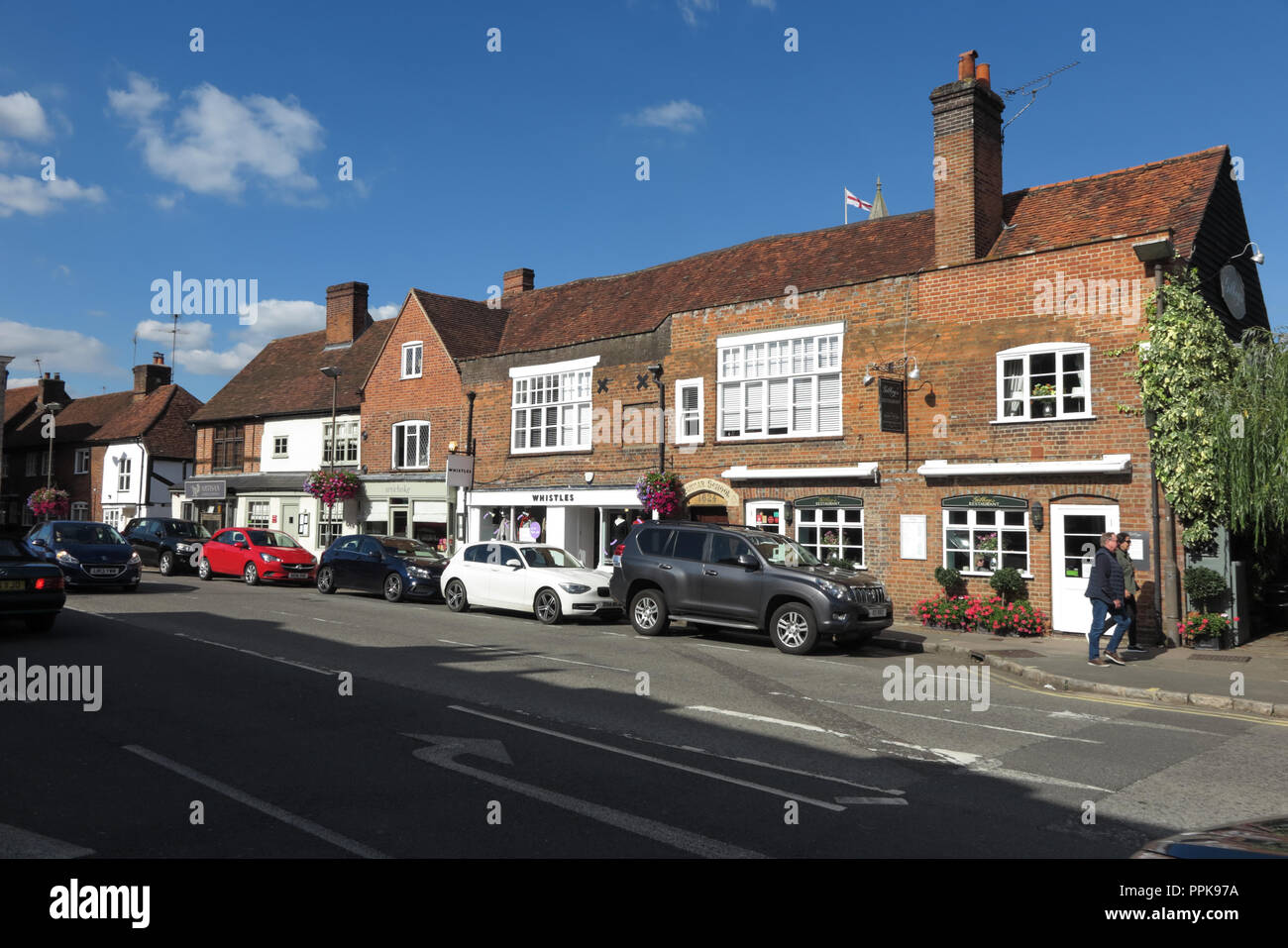 High Street, Amersham, Buckinghamshire Stock Photo Alamy