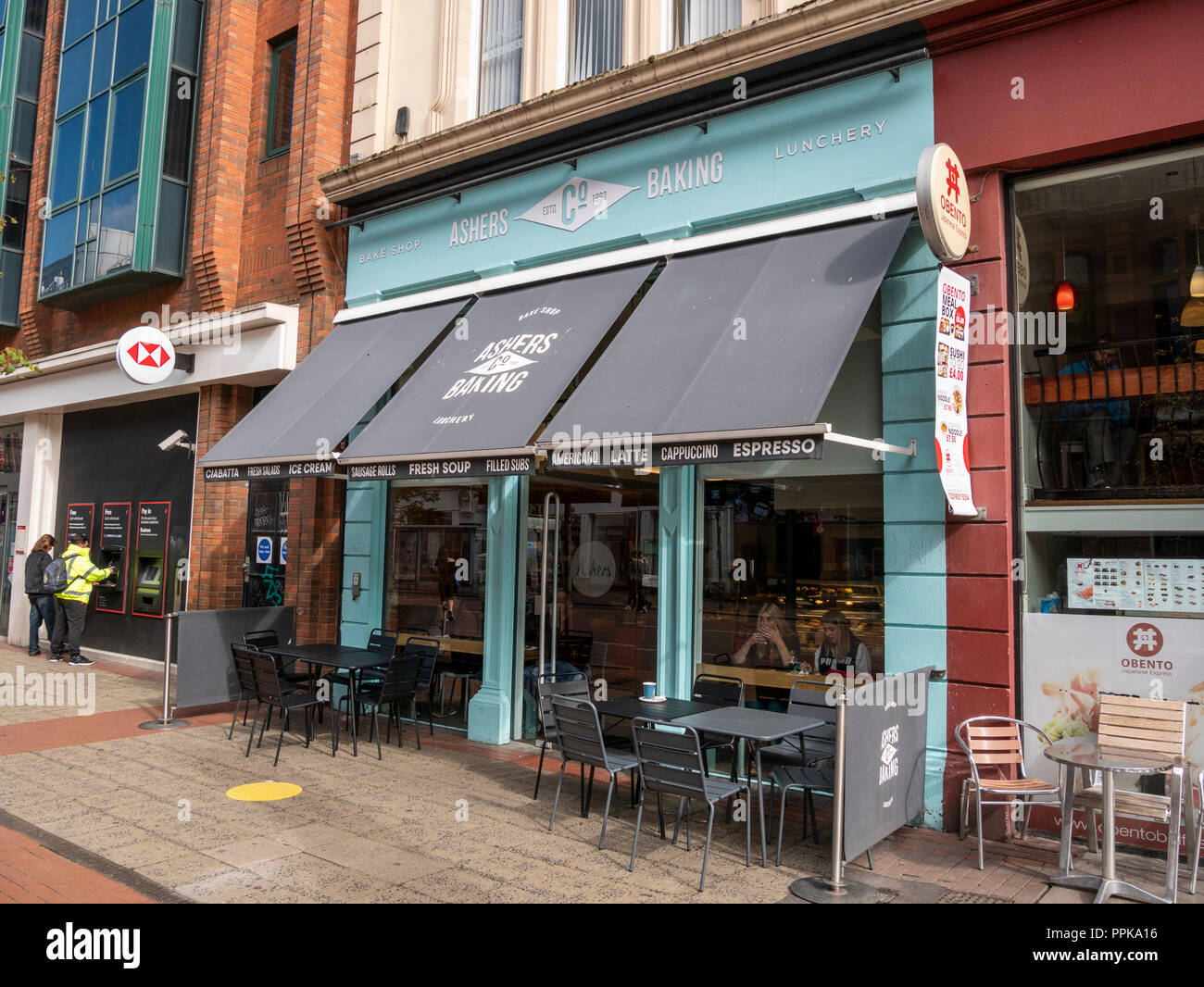 Ashers bakery royal avenue hires stock photography and images Alamy