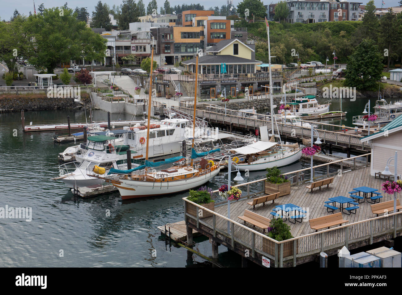 Friday Harbor, Suan Juan Island, Washington State, USA Stock Photo Alamy