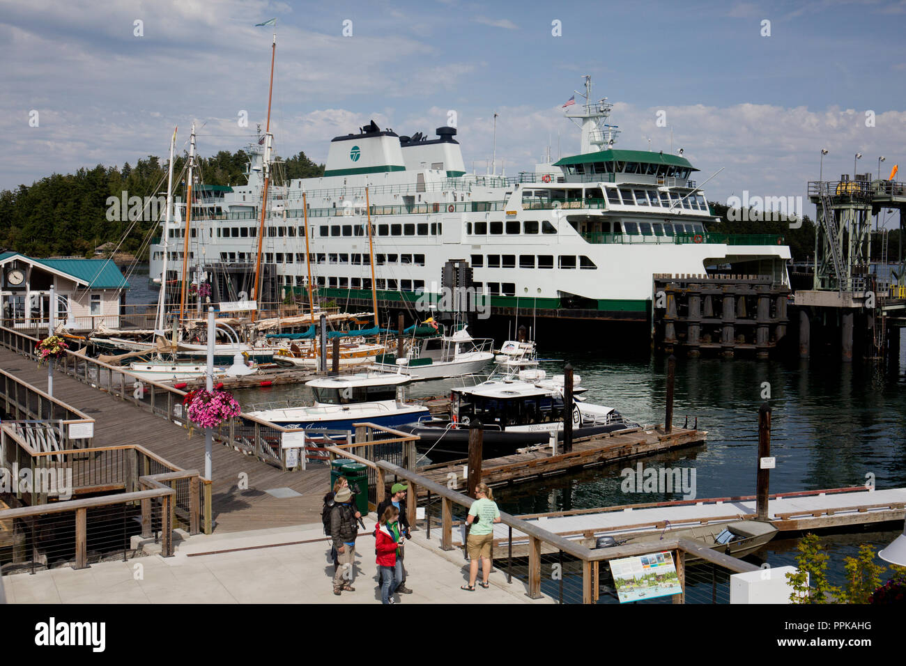 Friday Harbor, Suan Juan Island, Washington State, USA Stock Photo Alamy