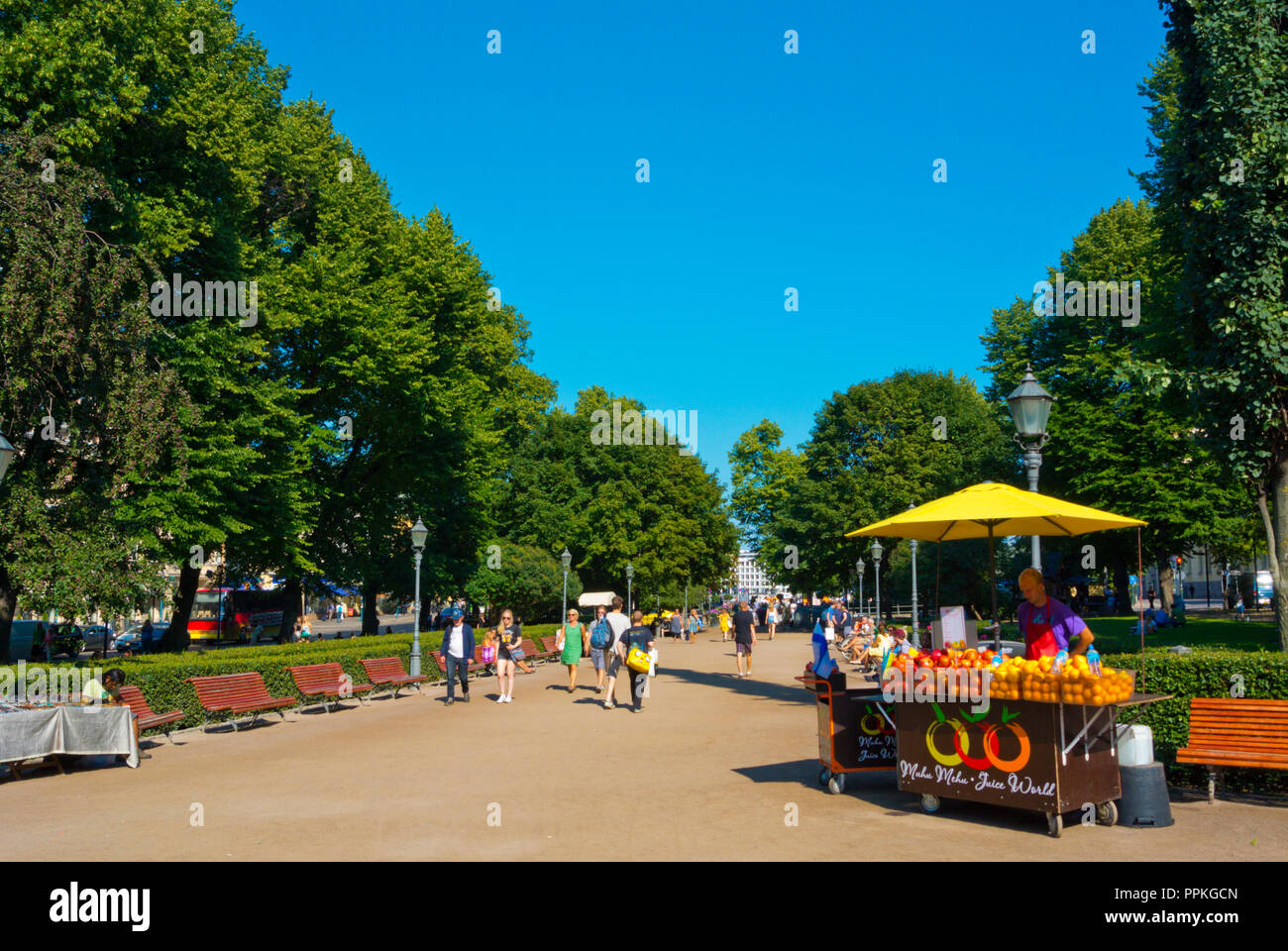 Esplanadi, Esplanade, Helsinki, Finland Stock Photo - Alamy