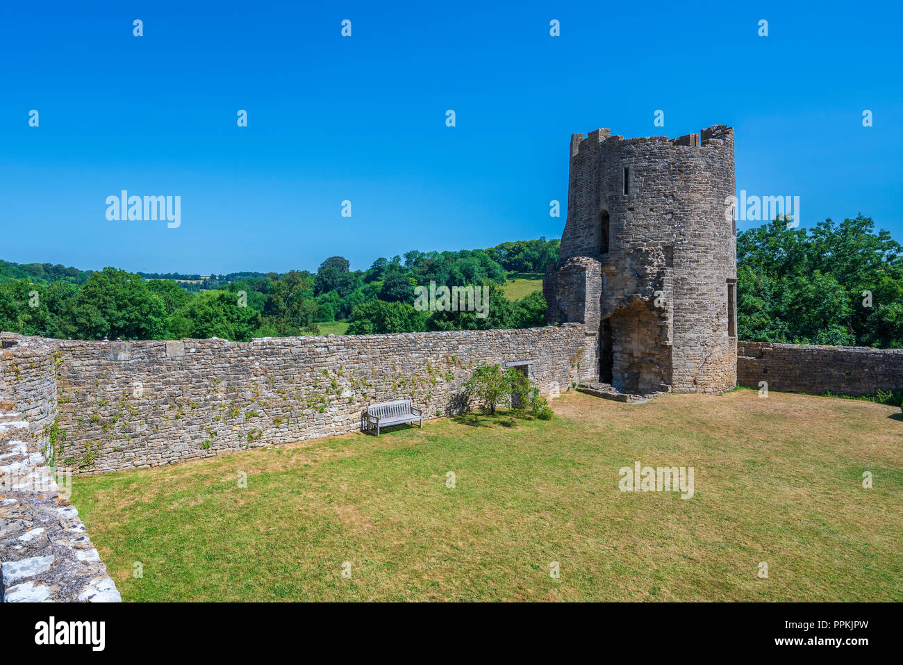 Farleigh Hungerford Castle, Somerset, England, United Kingdom, Europe Stock Photo