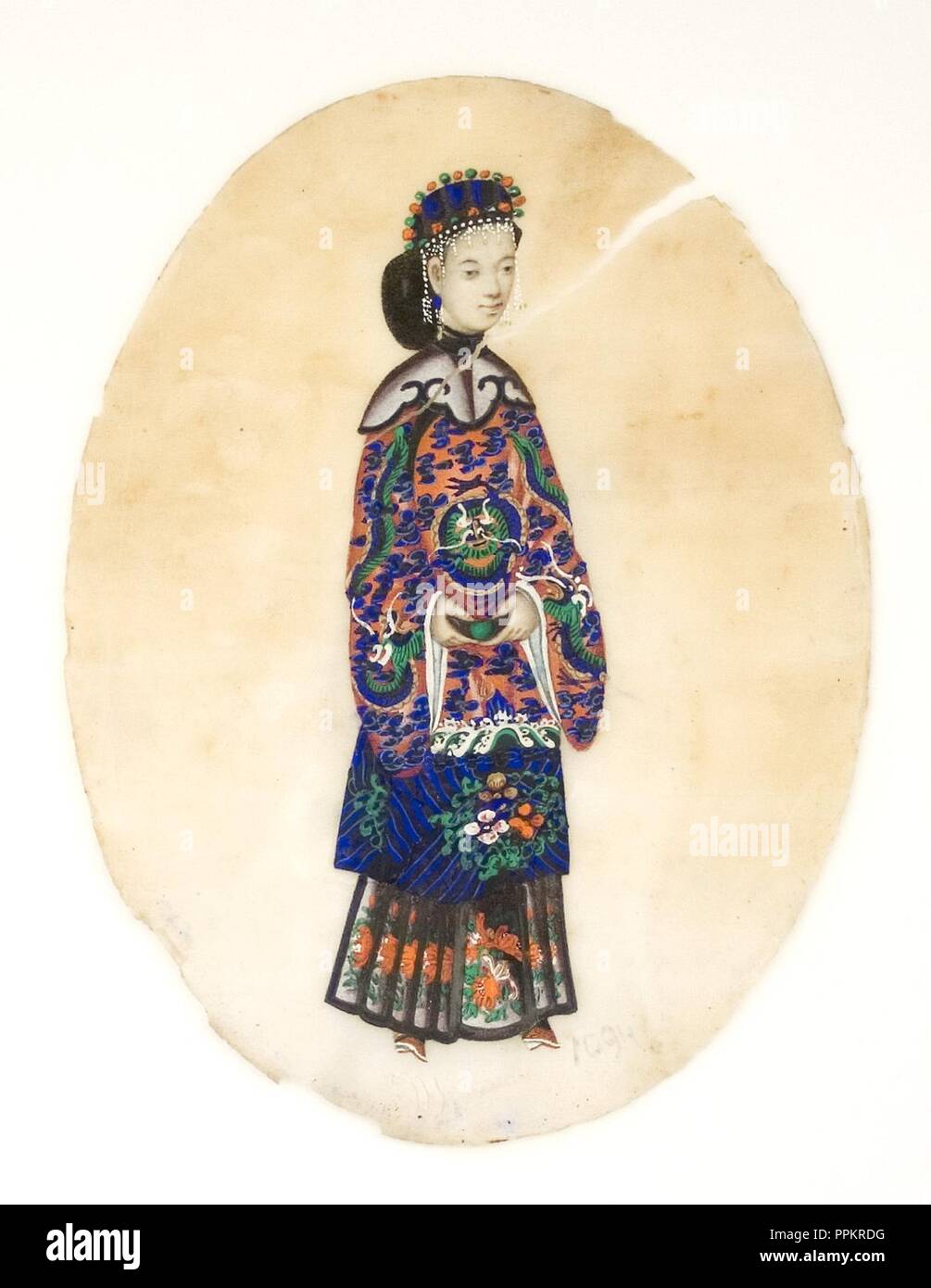 anònim - Figura femenina oriental - 1094. Stock Photo