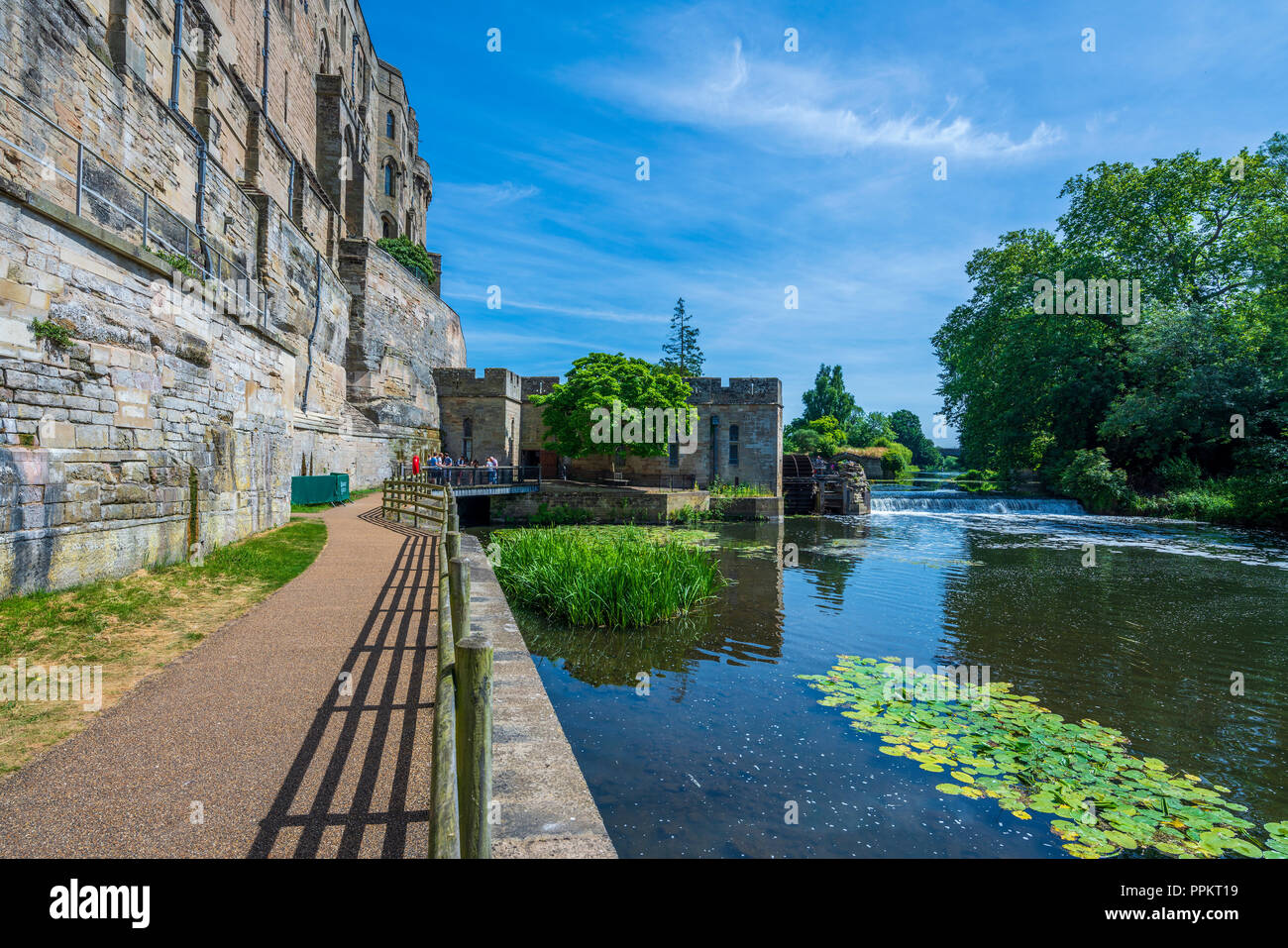 Warwick Castle, Warwickshire, West Midlands, England, United Kingdom, Europe Stock Photo - Alamy