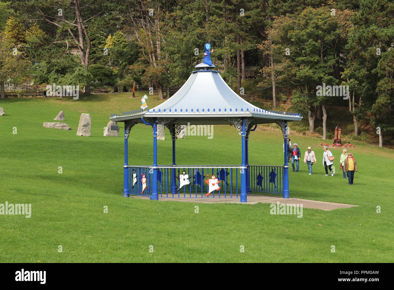 Happy Valley, Llandudno, Wales UK Stock Photo Alamy