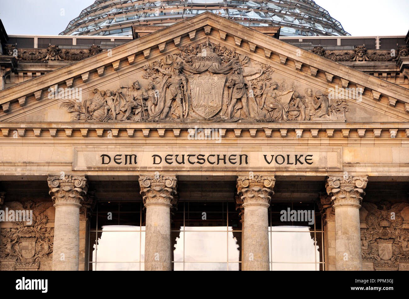 Brandenburg Gate, Pariser Platz, Berlin, Germany Stock Photo
