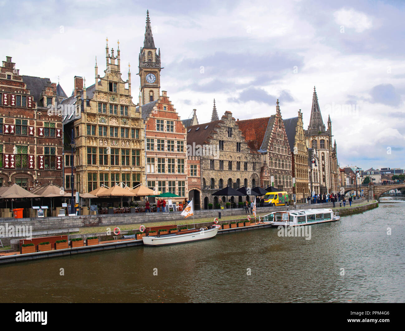 ghent-belgium-medieval-buildings-overlooking-the-graslei-harbor-on