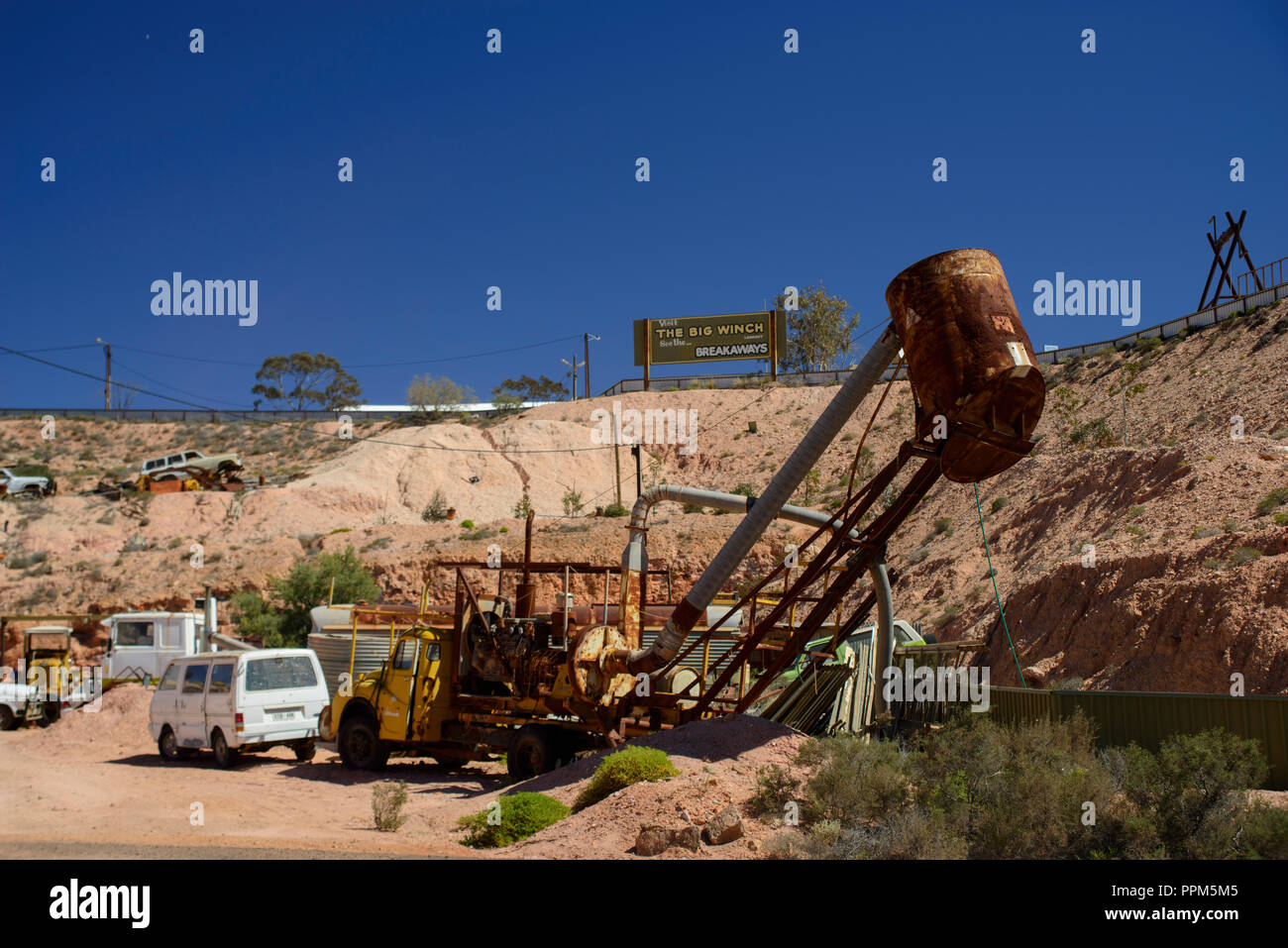 Opal mines. Coober Pedy , South Australia Stock Photo Alamy
