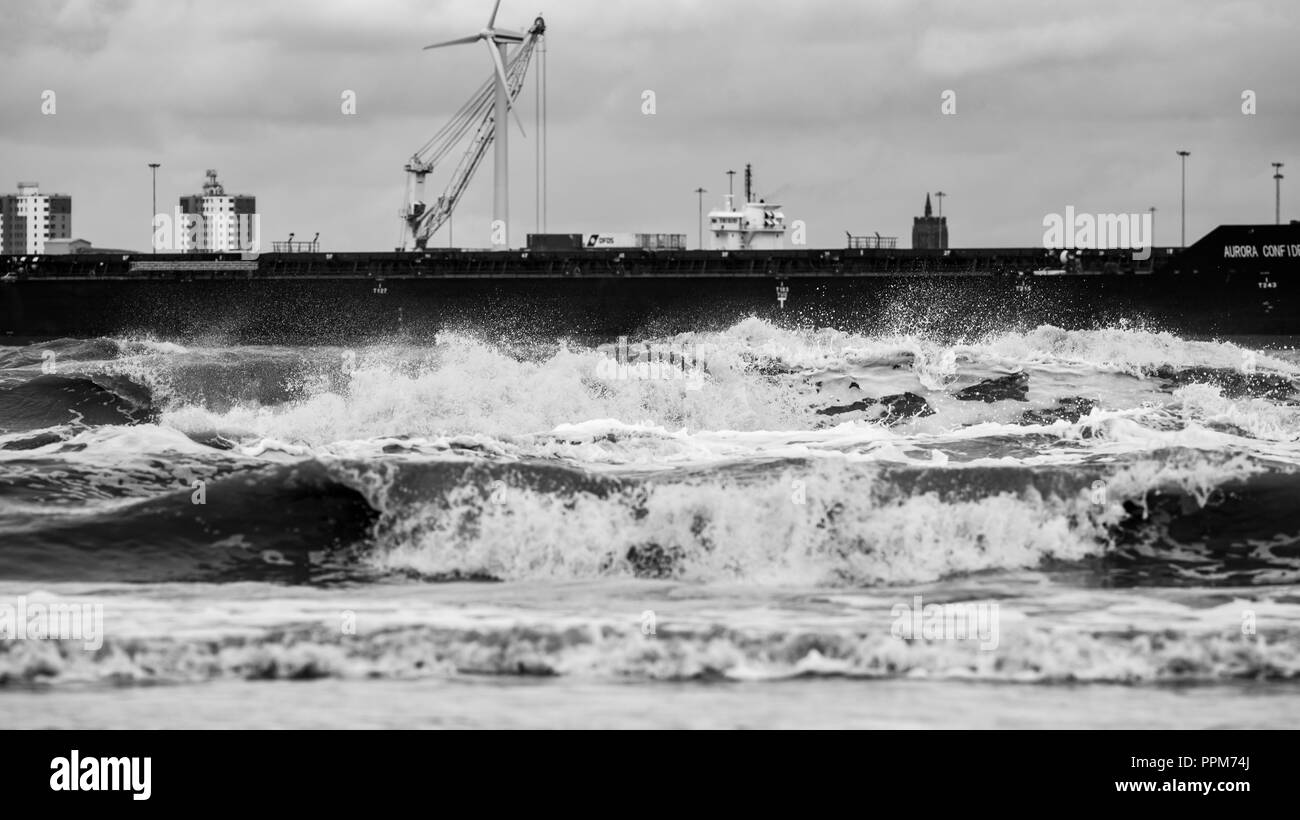 New Brighton, Seaside town, The Wirral Stock Photo Alamy