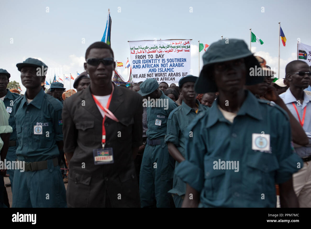 Saturday 9 July 2011 Juba Republic Of South Sudan South
