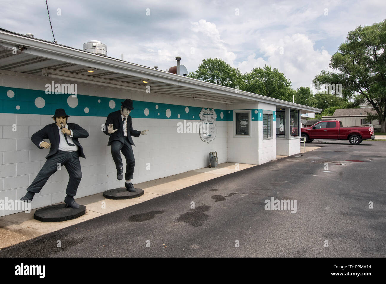 The blues brothers statues hires stock photography and images Alamy