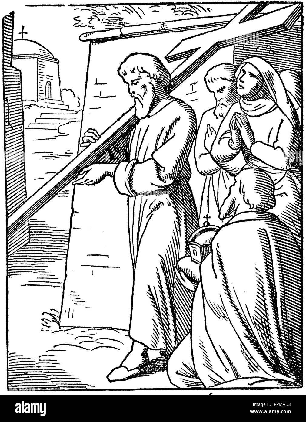 Elevation of the holy cross Stock Photo Alamy