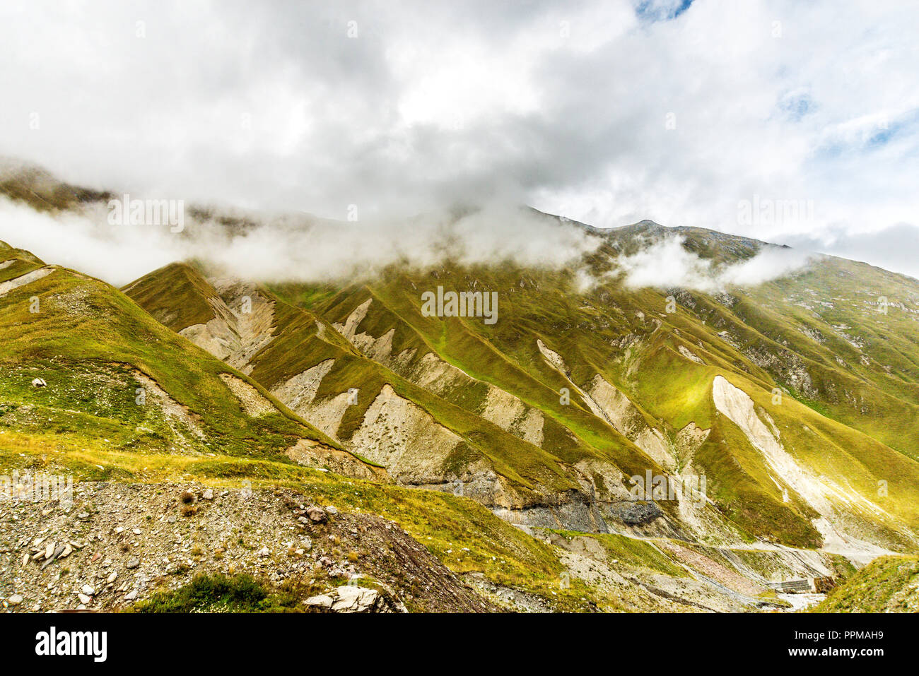 Beautiful landscapes with high mountains of Stock Photo Alamy