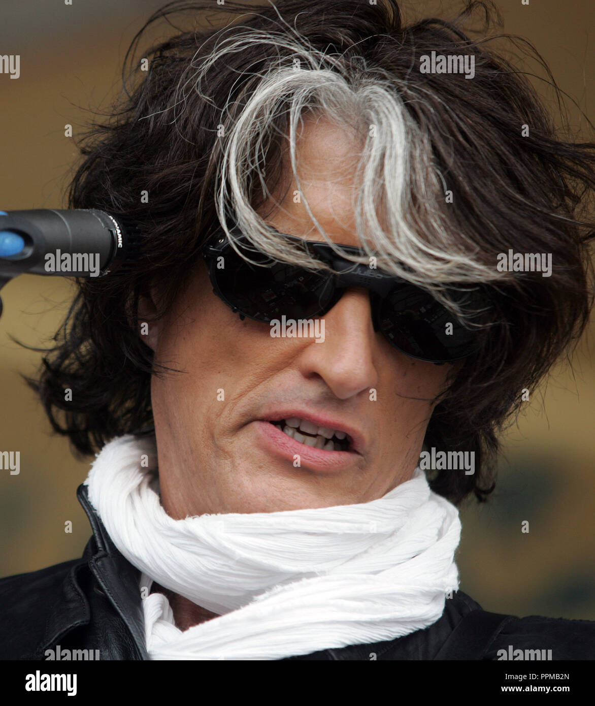 Joe Perry lead guitarist for Aerosmith performs with his other band the