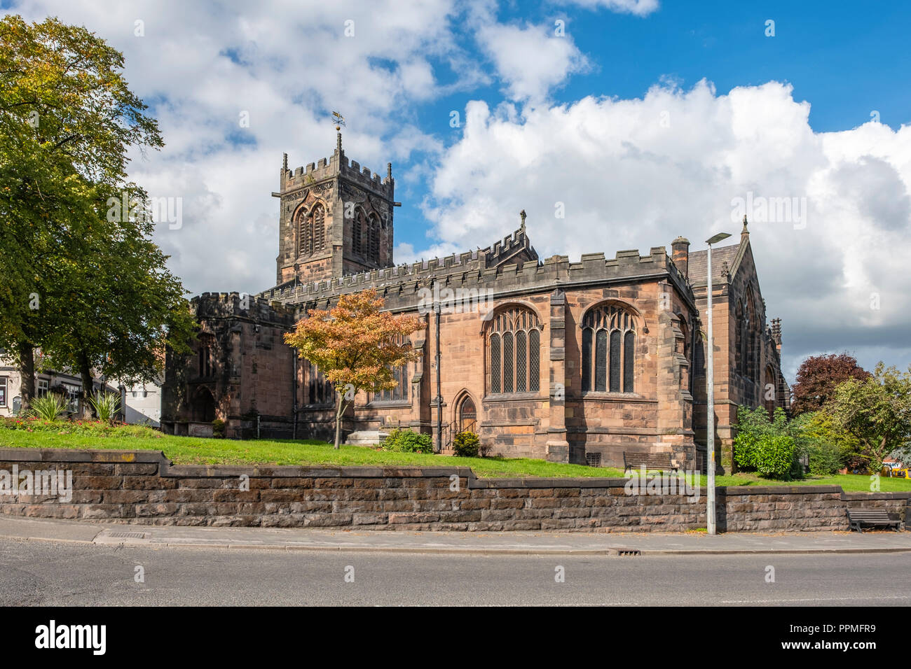 St Michael church in Middlewich Cheshire UK Stock Photo - Alamy