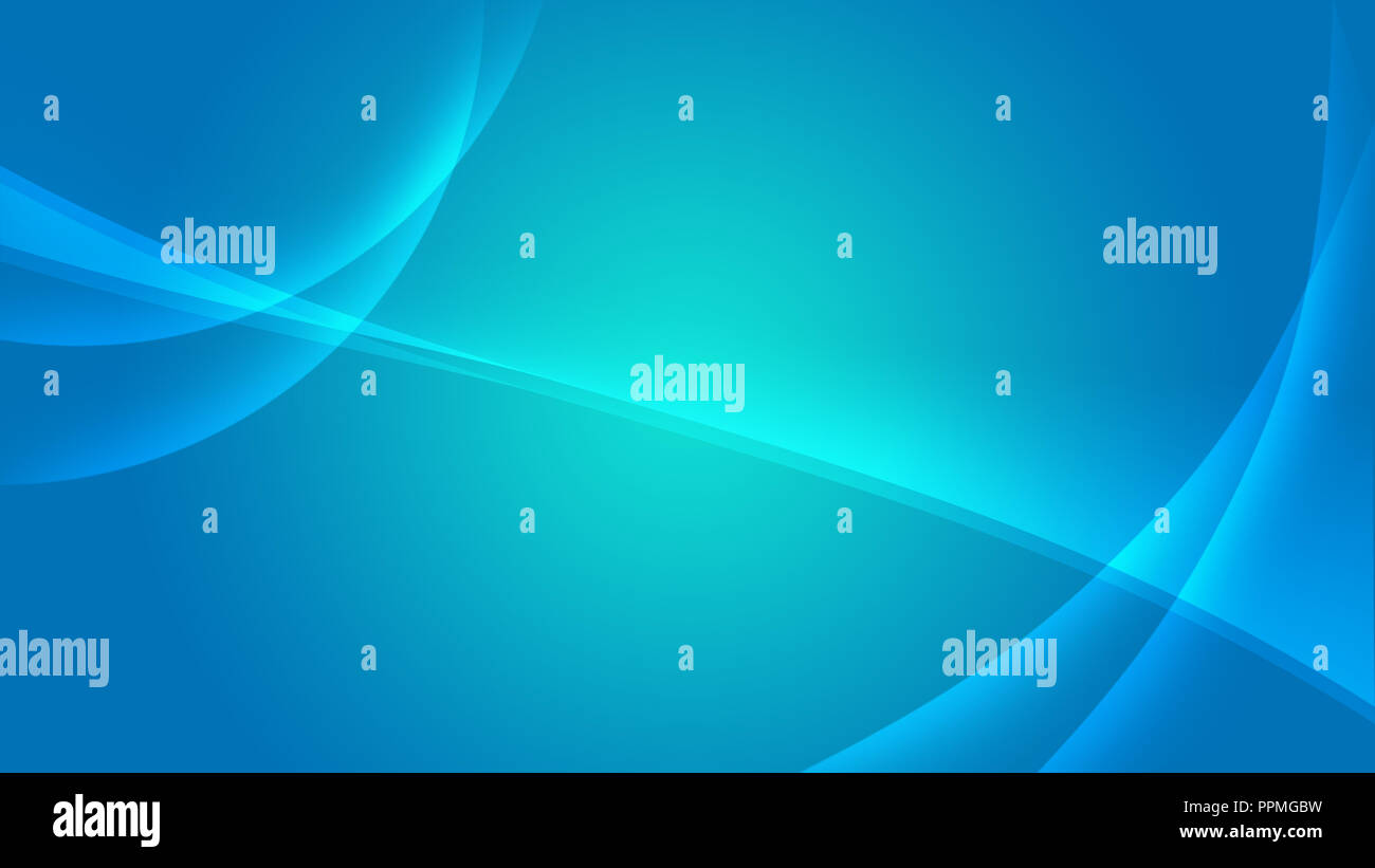 Abstract blue desktop background Stock Photo