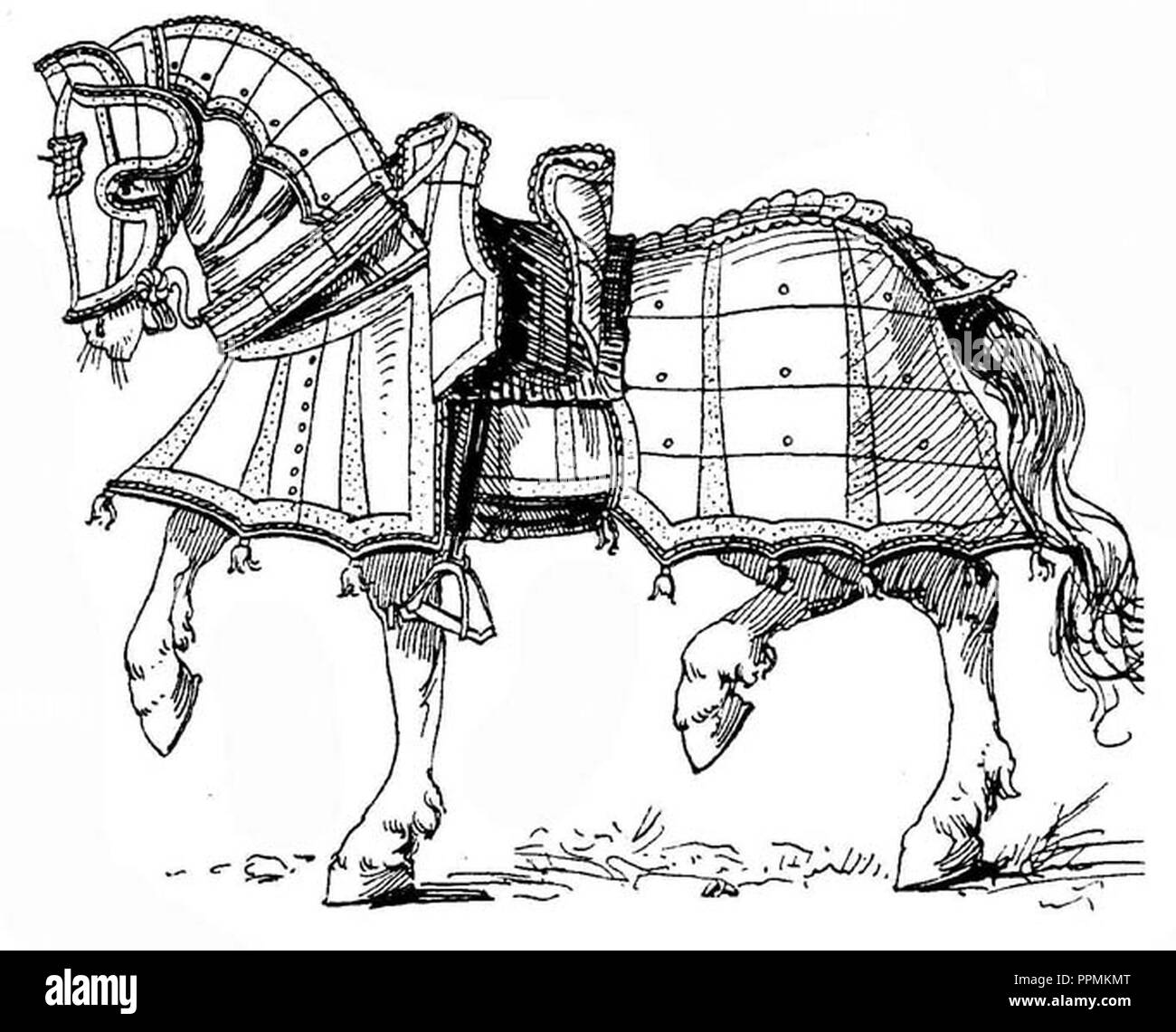Рыцарские кони средневековья