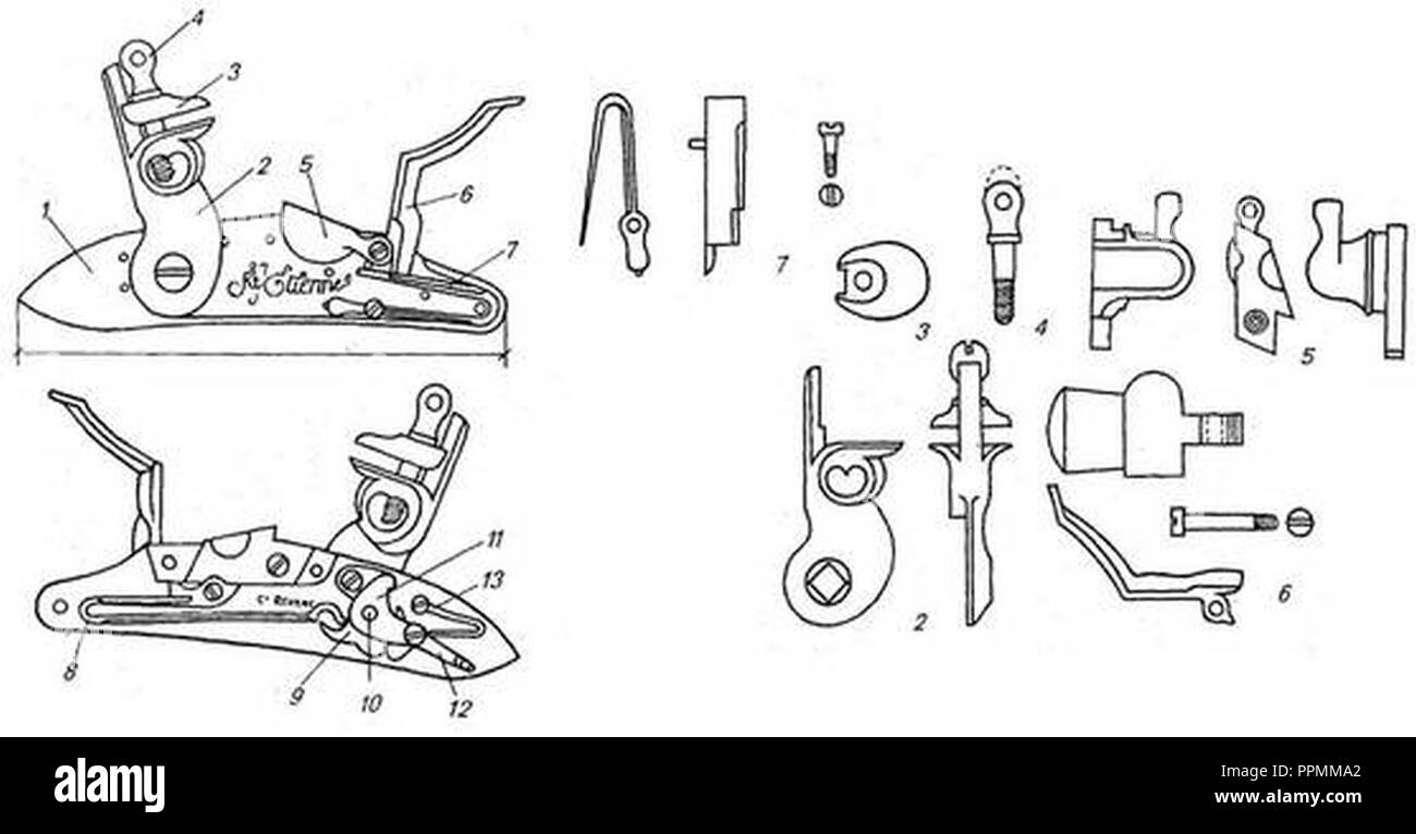 Кремниевый пистолет чертежи