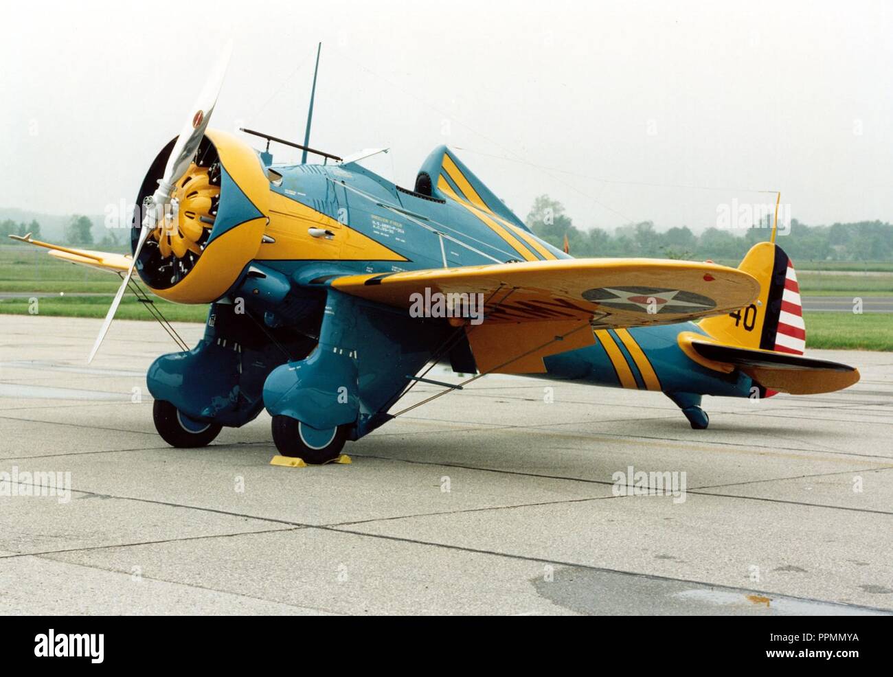 Boeing P-26A USAF Stock Photo - Alamy
