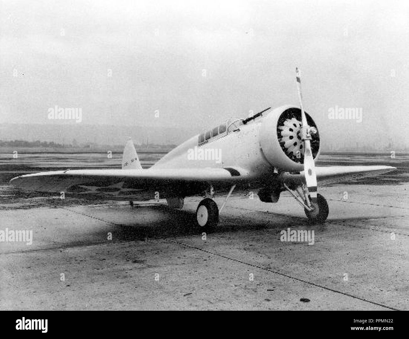 Boeing XF7B-1 early. Stock Photo