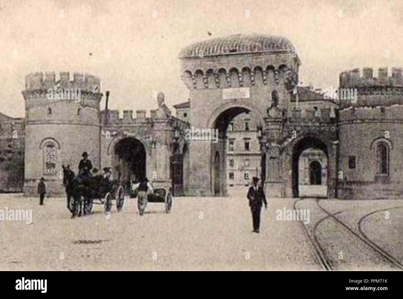 Bologna Porta Saragozza Stock Photo Alamy