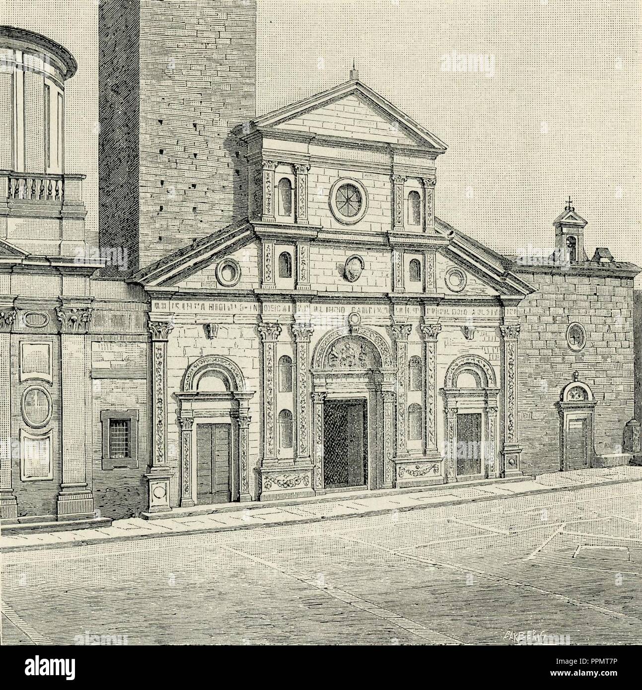 Bolsena Collegiata di Santa Cristina Stock Photo Alamy