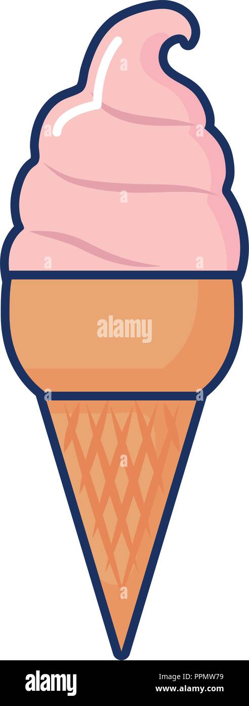 Download Ice Cream, Sundae Cone, Cartoon Ice Cream. Royalty-Free