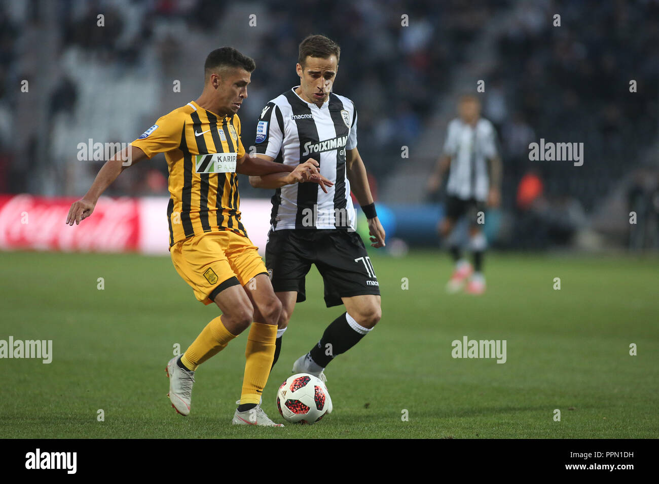 aris thessaloniki greece football high resolution stock photography and images alamy