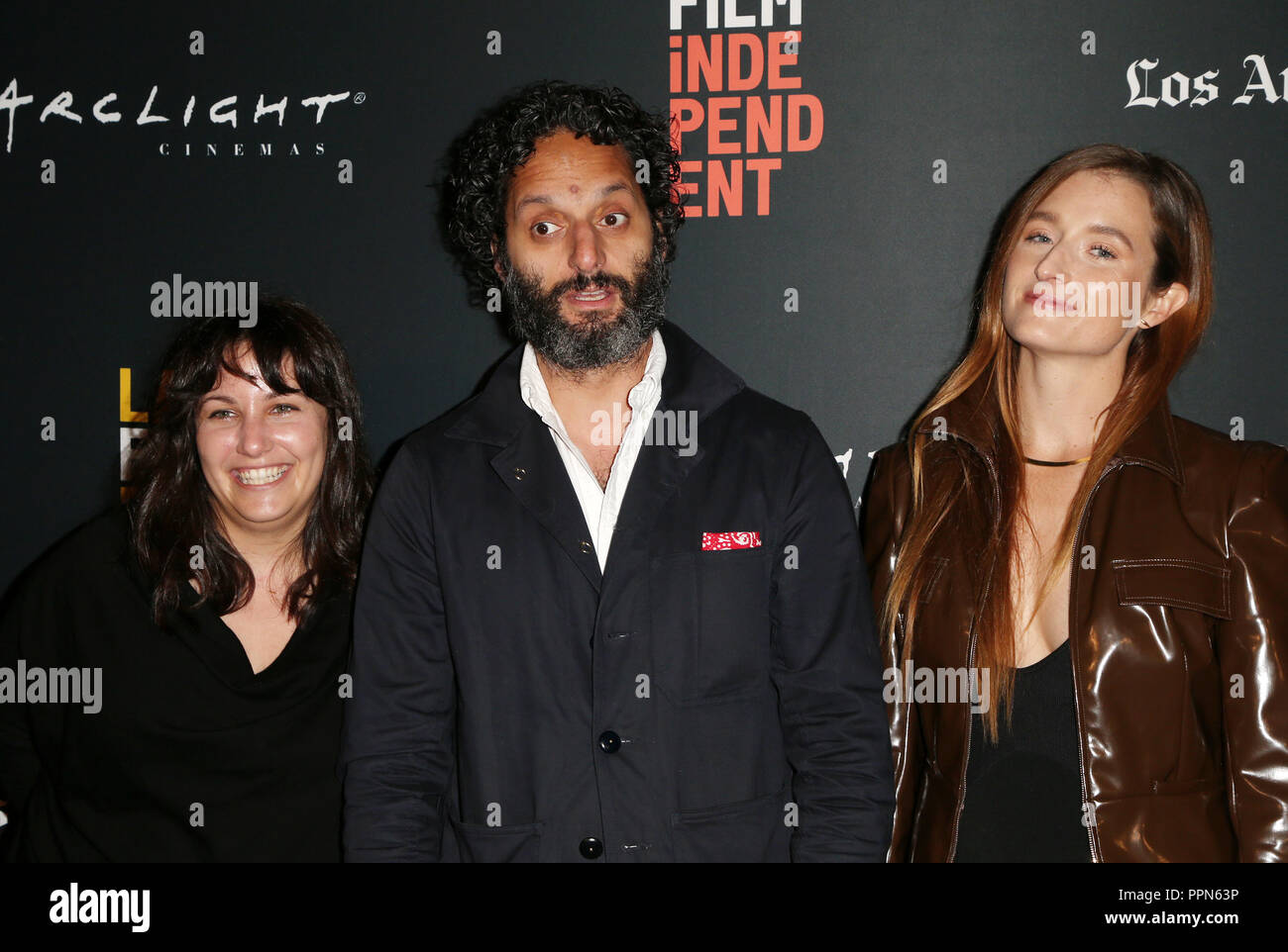 Los Angeles, Ca, USA. 26th Sep, 2018. Hannah Fidell, Jason Mantzoukas ...