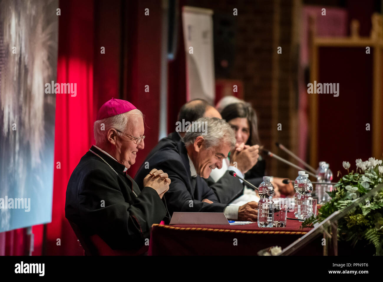 Italy Piedmont Turin 27th September 2018 - The MIBAC returns to the public the chapel of the Shroud of Guarino Guarini - Royal Theater Foyer del Toro -Press day - authority Credit: Realy Easy Star/Alamy Live News Stock Photo
