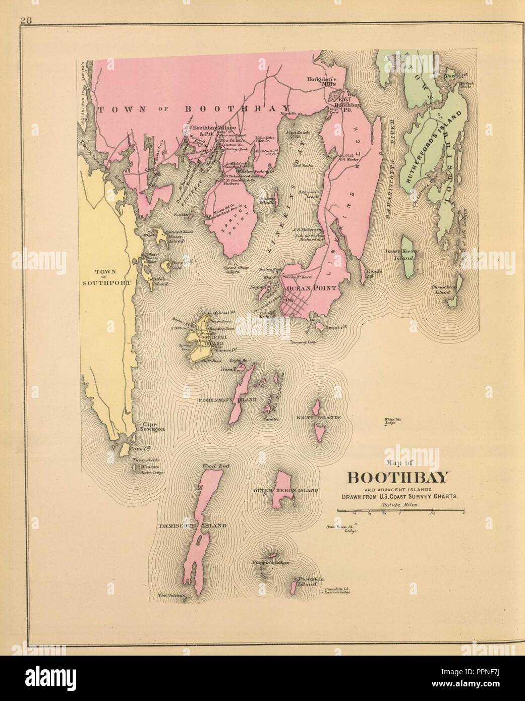 Boothbay history hires stock photography and images Alamy