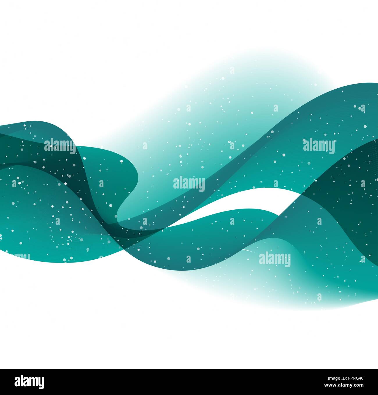 Abstract vector background with blue smooth color wave Stock Vector ...