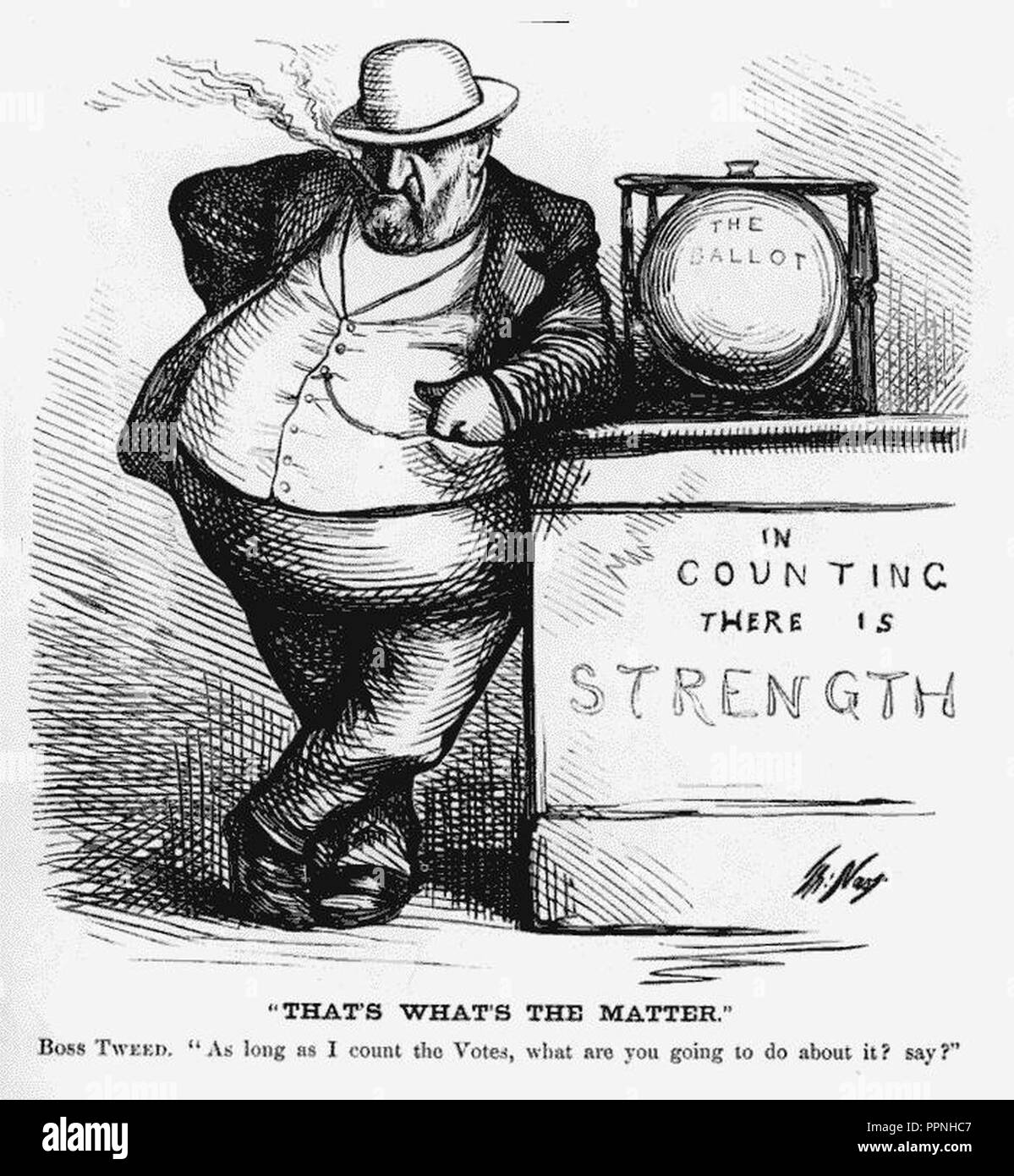 Boss tweed hi res stock photography and images Alamy