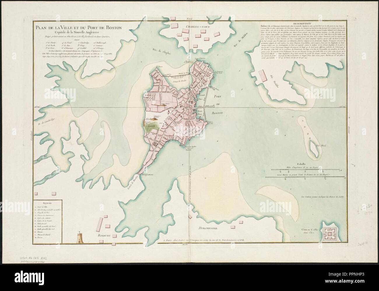 Original Map Of Boston Old Map Of Boston High Resolution Stock Photography And Images - Alamy