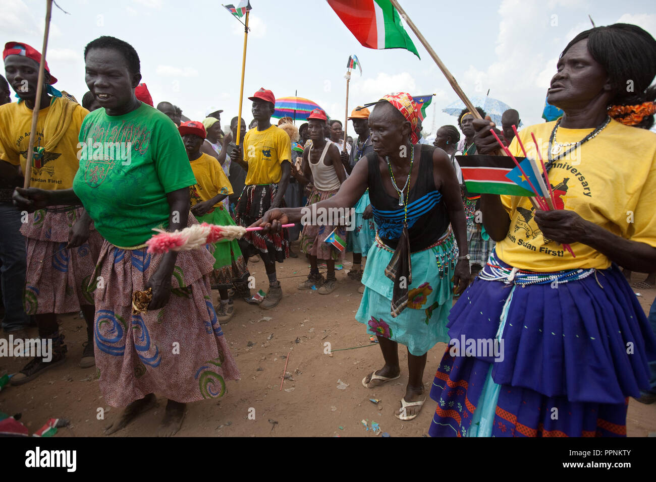 South sudanese flag hi-res stock photography and images - Alamy