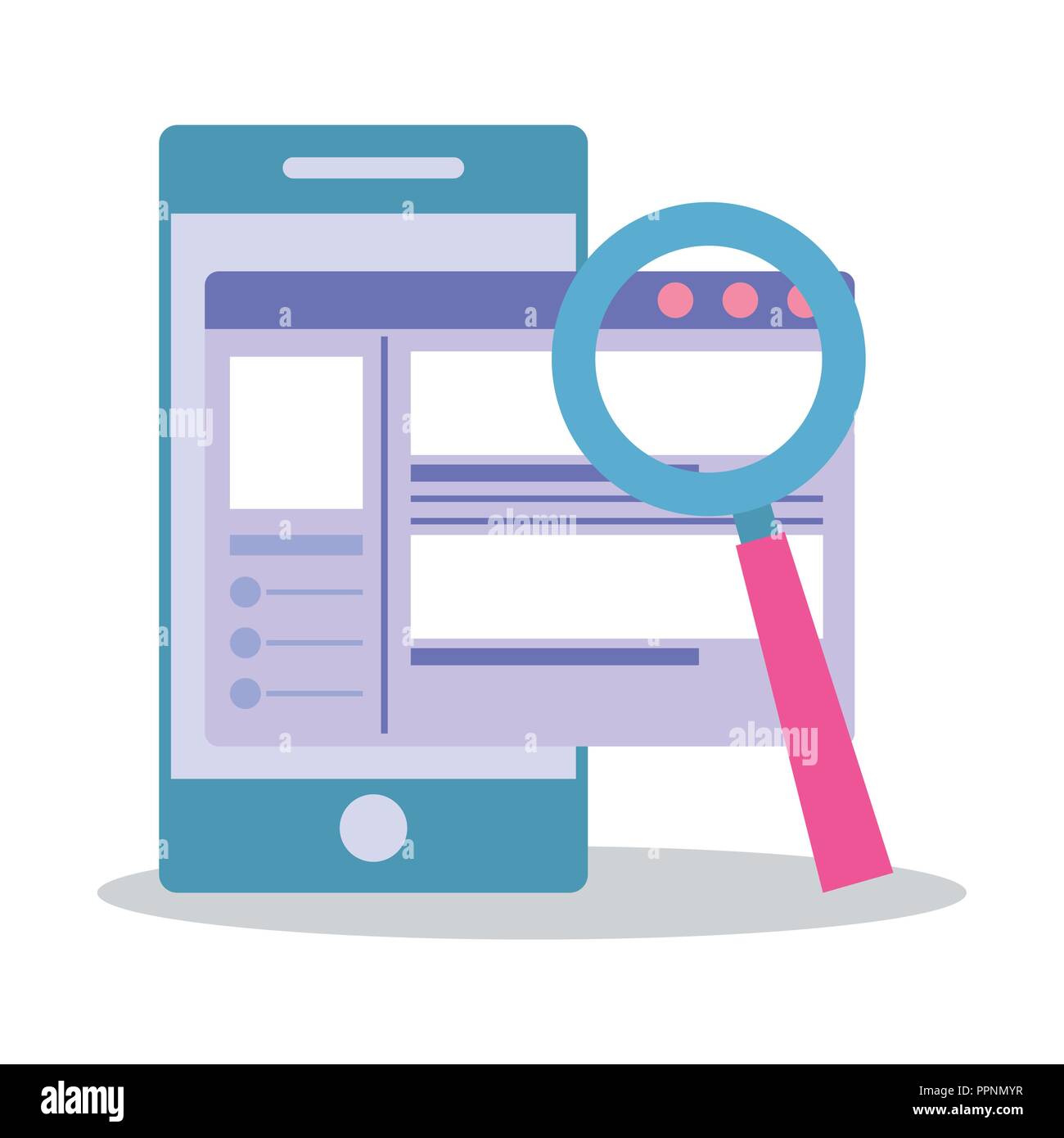 Business and office technology Stock Vector