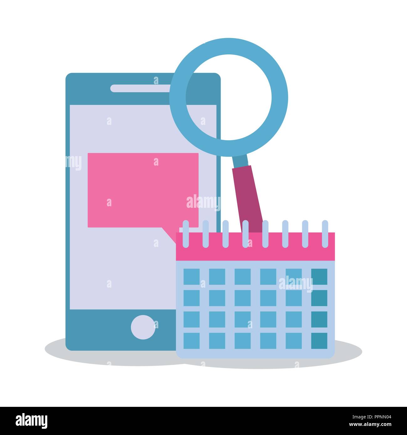 Business and office technology Stock Vector