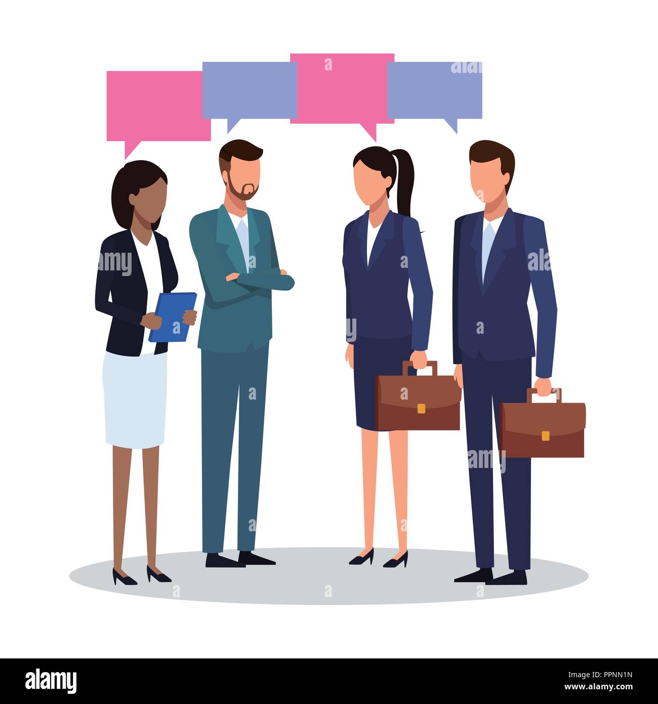 Business teamwork meeting Stock Vector Image & Art - Alamy