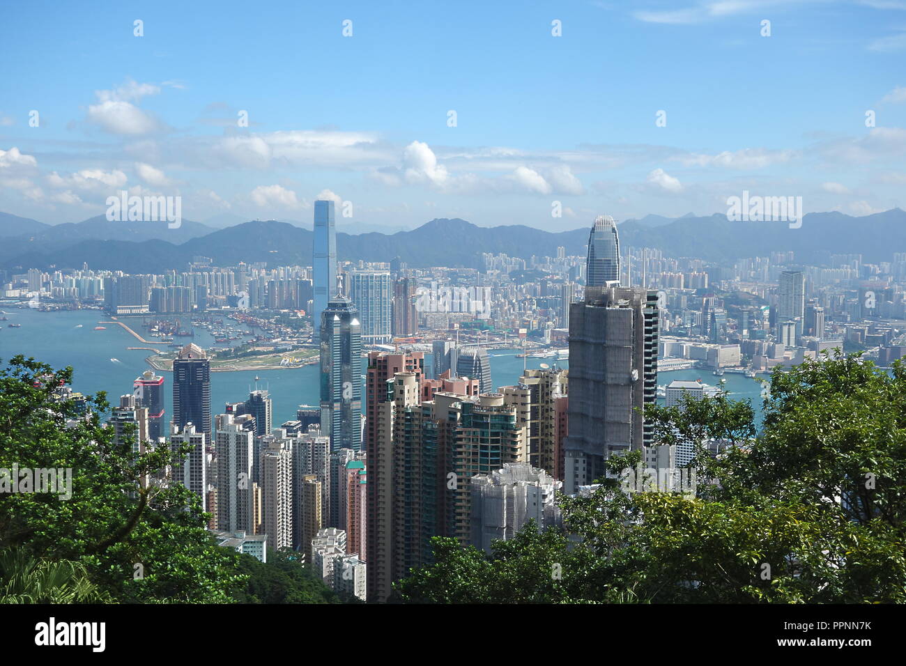 Hong Kong cityscape Stock Photo - Alamy