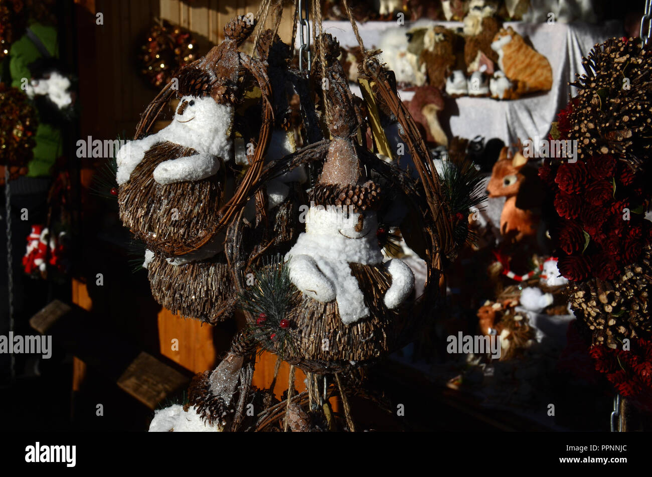 Download Arts And Crafts And Some Food Products For Sale On A Market During The Winter Period Leading Up To Christmas Stock Photo Alamy PSD Mockup Templates