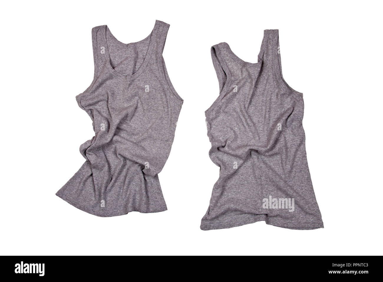 Grey Undershirt High Resolution Stock 
