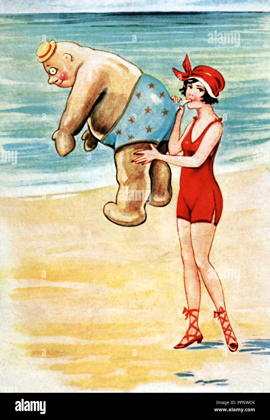 fat man swimsuit