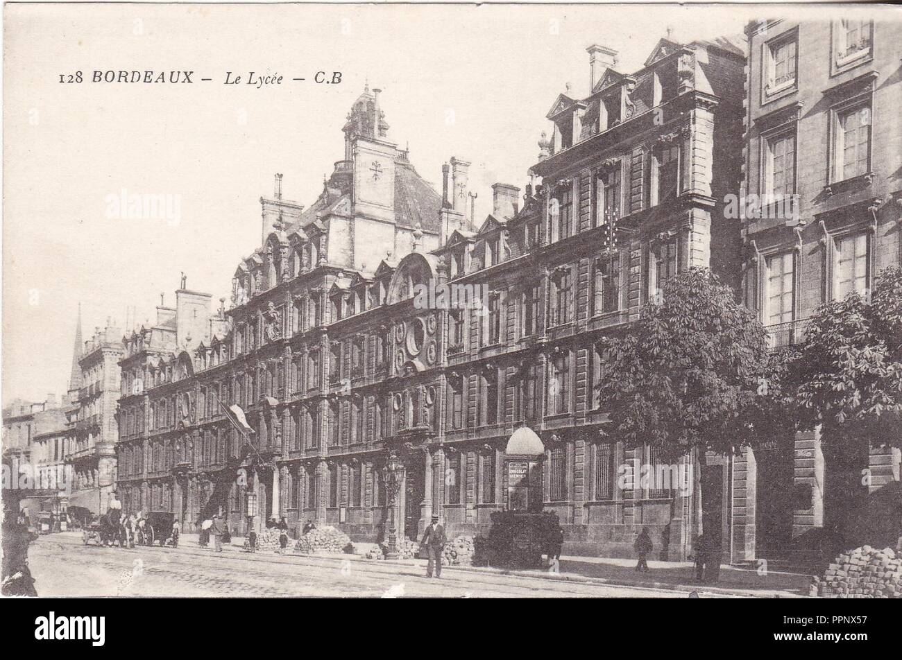 Lycee montaigne hi-res stock photography and images - Alamy