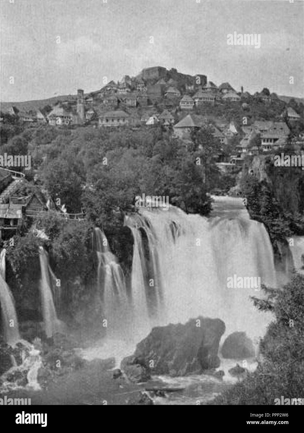 Bosnia - Jajce (W Le Queux). Stock Photo