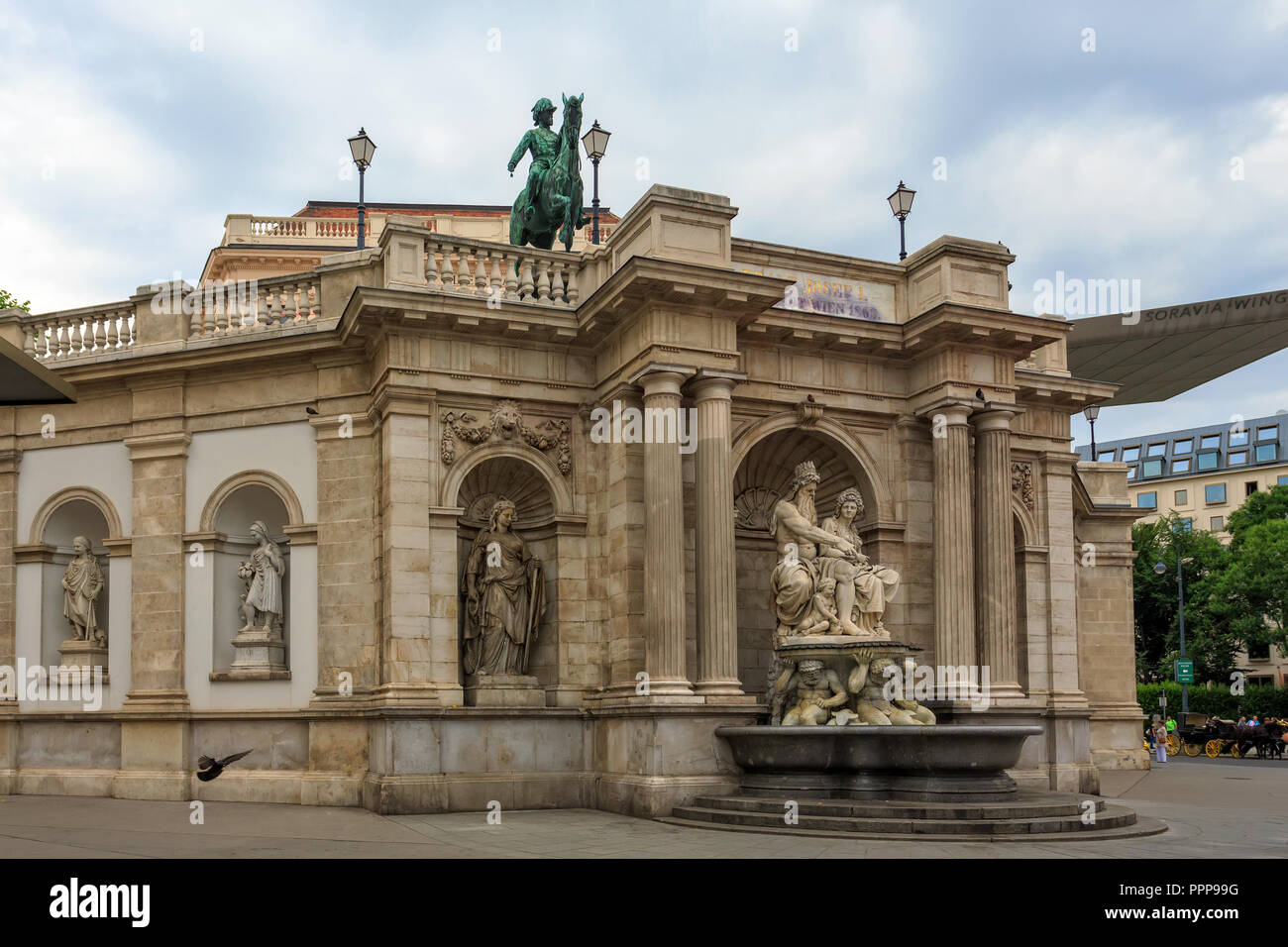 Danube fountain hires stock photography and images Alamy