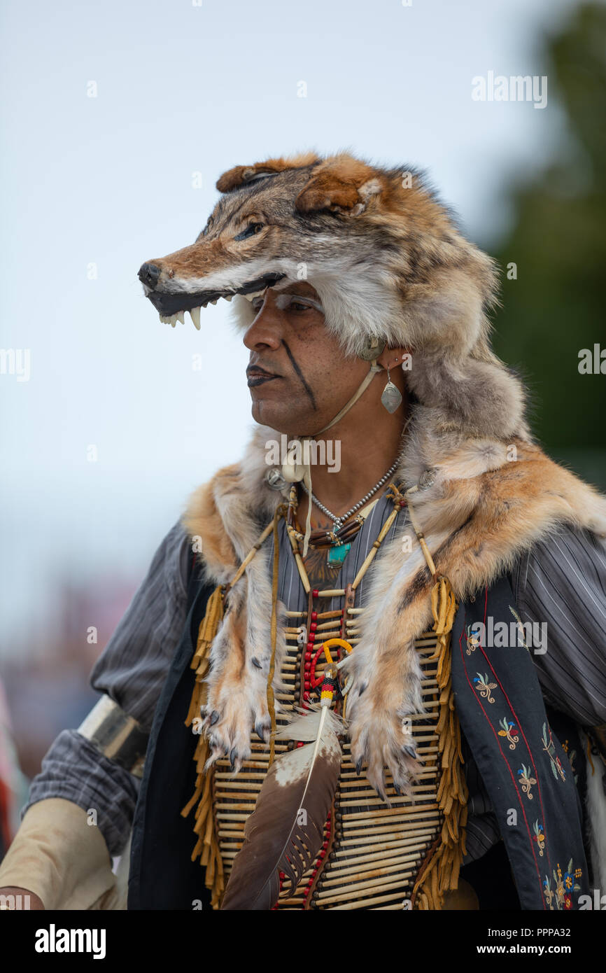 Milwaukee, Wisconsin, USA - September 8, 2018 The Indian Summer ...