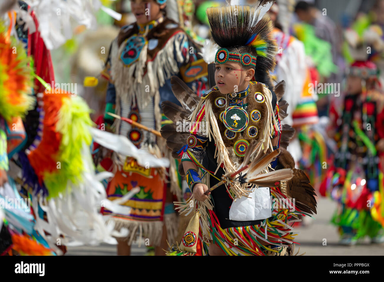 Milwaukee, Wisconsin, USA September 8, 2018 The Indian Summer