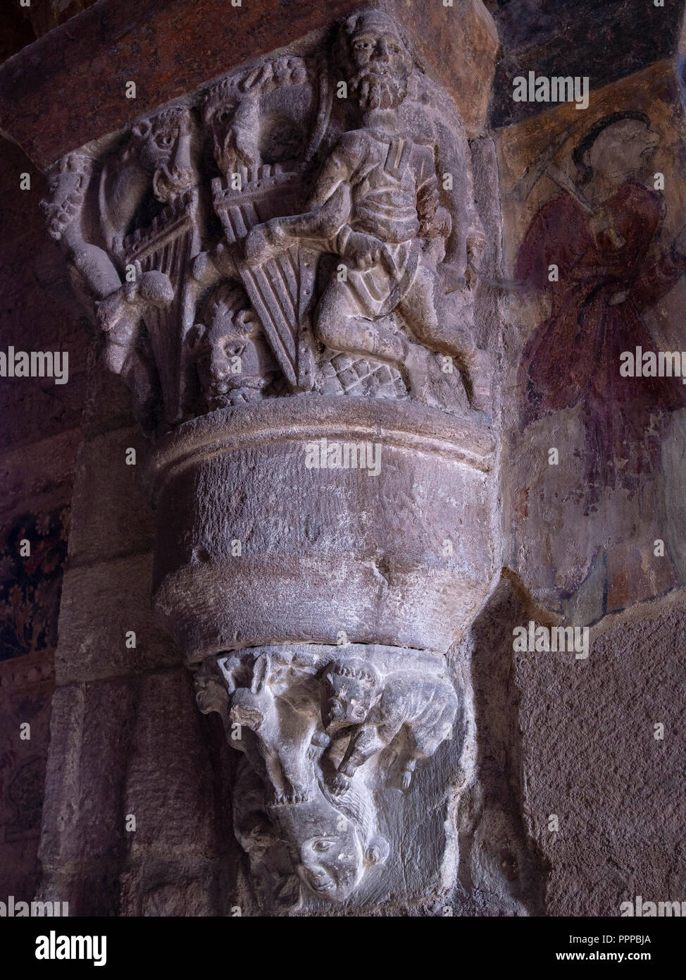 Basilica SaintJulien de Brioude Stock Photo Alamy